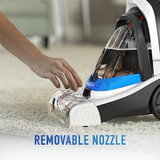 Hoover PowerDash Pet Compact Carpet Cleaner Machine, Lightweight Design | HeatForce Fast Drying, Antimicrobial Brush Roll, Pair with a Hoover Carpet Cleaner Solution