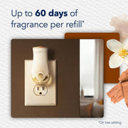 Glade PlugIns Air Freshener Refills, Cashmere Woods, 10 Count | 0.67 fl oz Each, Includes 10 Refills, Scented and Essential Oils for Home and Bathroom Use, Fits Glade PlugIn Warmer