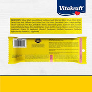 Vitakraft Crunch Sticks Cockatiel Treat Apricot & Peach Flavor - 2 Sticks | Real Dried Fruit, Sweet Honey Coating, Natural Wood Center, Encourages Foraging Chewing, 2 Count Pack