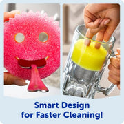 Scrub Mommy Kitchen Sponges - Dual-Sided Dish Sponges for Scrubbing - Non-Scratch Cleaning Sponges for Washing Dishes, Bathroom & Multi-Surface Cleaning - Online Exclusive (3 Count)