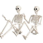 Abakuku 2 Pack 36" Halloween Skeleton Decorations,Human Bones for Halloween Party with Movable Joints,for Haunted Houses, Front Lawn, Graveyard Props