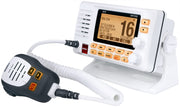 Uniden UM725G Marine VHF Radio, All USA, Canada, and Intl. Marine Channels, 1Watt/25Watt Transmit Power, Largest LCD Screen in Class, NOAA Weather Channels w/Alerts, Speaker Mic, GPS Built-in.