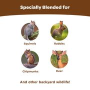 Kaytee Ultimate Backyard Wildlife Food for Wild Squirrels, Rabbits, Chipmunks, and More, 8 Pounds