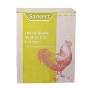 SANSECT 10LB Dried Black Soldier Fly Larvae, Chickens Feed for Wild Birds | High Protein Treats, More Calcium Than Dried Mealworms, 100% Natural Non-GMO Treat for Chickens Wild Birds, Ducks,Reptiles