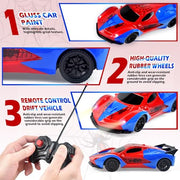 Tuko Remote Control Car Toys, RC Toys for 3+ Years Old Boy and Girl Gift (Spider)