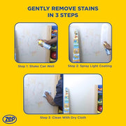 Zep Foaming Wall Cleaner - 18oz - Removes Scuffs & Stains | Removes Stains Without Damaging Finishes