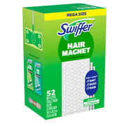 Swiffer Sweep + Mop, Dry Pads Refill, Floor Cleaner for Dirt, Dust, Hair, Cleaning Cloths for Mopping Home, Bathroom, Kitchen, Dust Mop, Floor Duster, Unscented, 52ct