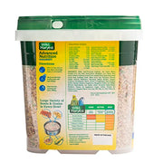 Wild Harvest Advanced Nutrition Bird Food For Parakeets, 4.5 lbs | Daily Variety Of Seed & Grain, Vitamins & Minerals Support Skin & Feathers, Variety Encourages Foraging Behavior