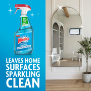 Windex Glass & Window Cleaner Spray Bottle, Original, 23 oz | Streak-Free Shine, Removes Dirt, Smudges & Fingerprints from Glass Tabletops, Windows, Mirrors, Shower Doors & More