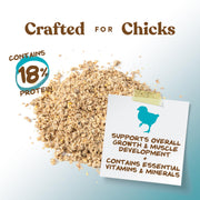 Manna Pro Chick Starter Feed, Non-Medicated Chicken Feed with Vitamins & Minerals, Complete Nutrition for Baby Chicks, 5 lb Bag
