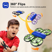Swifsen Drones for Kids with Camera,Rc Drone Indoor Small Helicopter,Birthday Gifts for Boys and Girls Beginners Friendly,Mini Quadcopter Toy With 2 Batteries,Propeller Protect,Altitude Hold