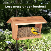 Kaytee No Mess Finch Seed and Nyjer Blend, Attracts Goldfinches, Chickadees, Junos, Finches and Other Wild Birds, 8 Pounds
