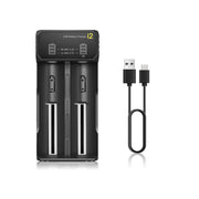 18650 Battery Charger for 3.7V/3.6V Li-ion Batteries 26650 18650 21700 14500 16340(RCR123), Ni-MH/Ni-Cd AA AAA C Batteries-Upgraded