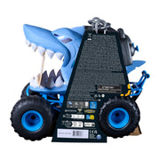Monster Jam Chomping Megalodon RC Toy Monster Truck, 1:15 Scale | Remote Control Truck Toy, Chomping Action with Wheelies & Spins, Easy to Use Remote, Pretend Play Gifts for Kids Ages 4+
