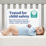 Graco Premium Foam Baby Crib & Toddler Bed Mattress | GREENGUARD Gold Certified, Waterproof, Machine Washable OEKO-TEX Standard 100 Certified Cover, Firm Support, Standard Size