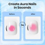 Beetles Blooming Gel 15 ml Clear UV Gel Polish Nail Art for Tortoise Nails | Marble and Natural Stone, Watercolor and Floral Print Spreading Effects, Soak-Off DIY Manicure Design