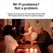 Google Nest Cam Outdoor or Indoor, Battery - Wireless Security Camera | Home security camera, built-in intelligent alerts, 1080p HDR video, works with Google Home and Alexa