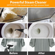 Handheld Steam Cleaner, Pressurized Hot Steam with 12 Accessories for Home