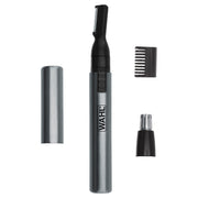 Wahl Micro Groomsman Battery Personal Trimmer for Eyebrows, Nose & Ear | Compact Quick Touch-Up Hair Trimmer For Eyebrows, Neckline, Nose, And Ear Hair With Rinseable Heads – Model 5640-600