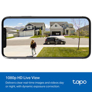 Tapo SolarCam C402 KIT 1080p Outdoor Wireless Security Camera | Battery Power with Solar, Person Detection, Subscription-Free Local Storage or Optional Cloud, Works with Alexa & Google Home