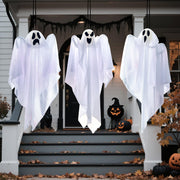 JOYIN 3 PCS Halloween Party Decorations 27.5" Hanging Ghosts, Cute Flying Ghosts for Front Yard Patio Lawn Garden Party Décor and Holiday Decorations