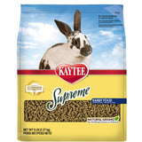 Kaytee Supreme Rabbit Food, Unflavored, 5 lb | Daily balanced nutrition. Bunny food with seeds, grains and pellets. Rabbit pellets, no artificial colors or flavors