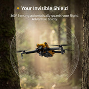 SKYROVER X1 Drone with Camera Combo with Screen Controller, 4K/60fps Video, 8K Photo, 360° Obstacle Avoidance, Under 249g, 9.32-Mi Transmission, AI Night Shot, 96-Min Flight Time with 3 Batteries